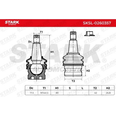 Ball Joint Stark SKSL-0260357 SKSL-0260357 - photo 5