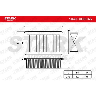 Air Filter Stark SKAF-0061146 SKAF-0061146 - photo 2