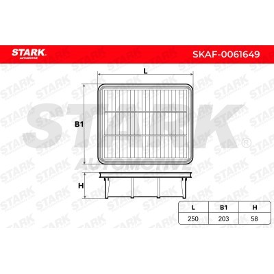 Air Filter Stark SKAF-0061649 SKAF-0061649 - photo 6