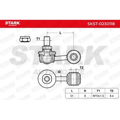 Stabilizer Link Stark SKST-0230118 SKST-0230118 - photo 4