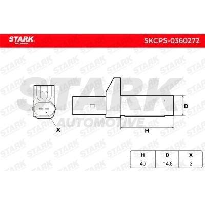 Crankshaft Pulse Sensor Stark SKCPS-0360272 SKCPS-0360272 - photo 6