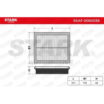 Air Filter Stark SKAF-0060036 SKAF-0060036 - photo 6