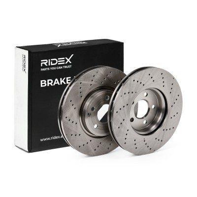 Brake Disc RIDEX 82B1115 82B1115 - photo 2