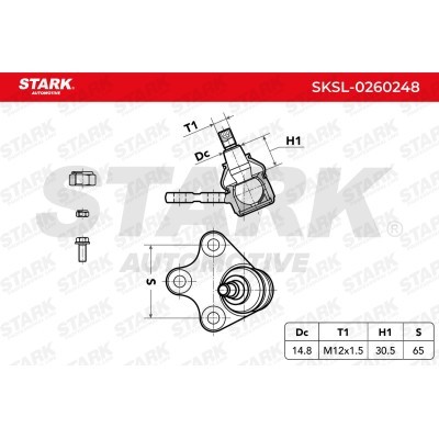 Ball Joint Stark SKSL-0260248 SKSL-0260248 - photo 5