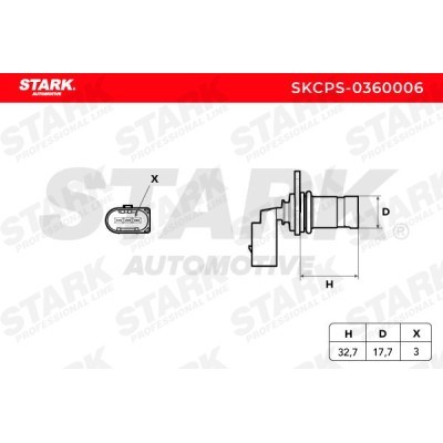 Crankshaft Pulse Sensor Stark SKCPS-0360006 SKCPS-0360006 - photo 4