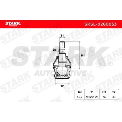 Ball Joint Stark SKSL-0260053 SKSL-0260053 - photo 3