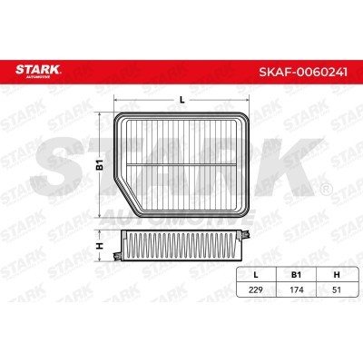 Air Filter Stark SKAF-0060241 SKAF-0060241 - photo 2
