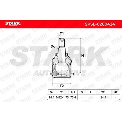 Ball Joint Stark SKSL-0260424 SKSL-0260424 - photo 5