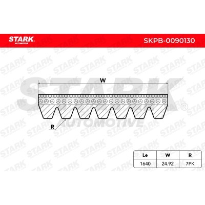 V-Ribbed Belt Stark SKPB-0090130 SKPB-0090130 - photo 2