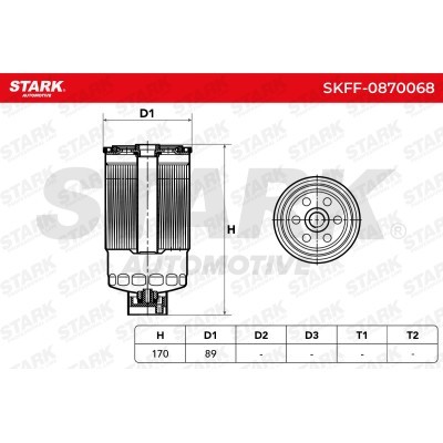 Fuel Filter Stark SKFF-0870068 SKFF-0870068 - photo 6
