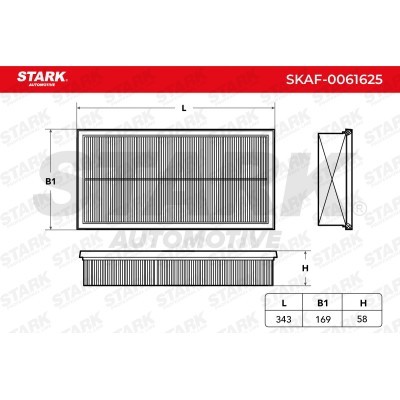 Air Filter Stark SKAF-0061625 SKAF-0061625 - photo 6