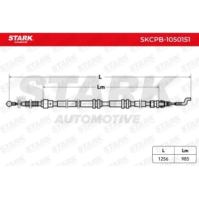 Cable Pull, Parking Brake Stark SKCPB-1050151 SKCPB-1050151 - photo 3