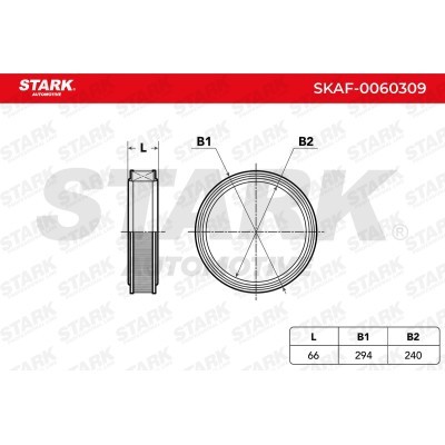 Air Filter Stark SKAF-0060309 SKAF-0060309 - photo 5