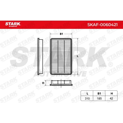Air Filter Stark SKAF-0060421 SKAF-0060421 - photo 5