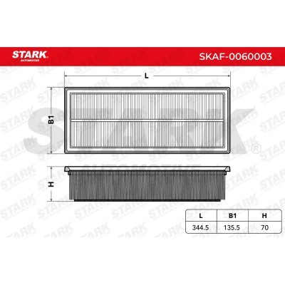 Air Filter Stark SKAF-0060003 SKAF-0060003 - photo 3