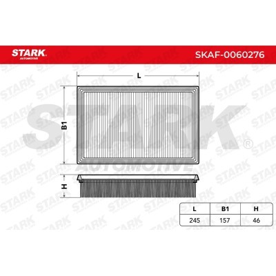 Air Filter Stark SKAF-0060276 SKAF-0060276 - photo 3