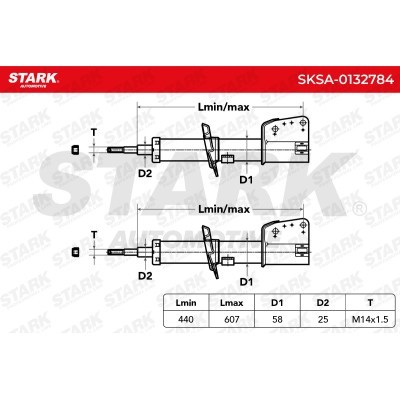 Shock Absorber Stark SKSA-0132784 SKSA-0132784 - photo 4
