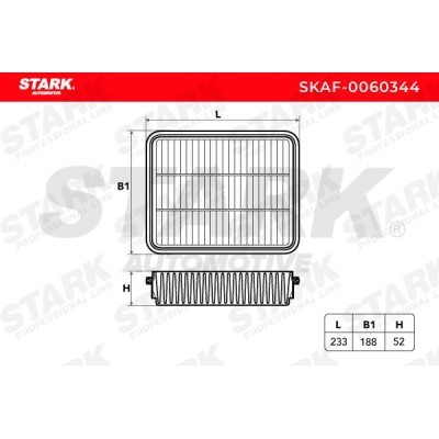 Air Filter Stark SKAF-0060344 SKAF-0060344 - photo 3