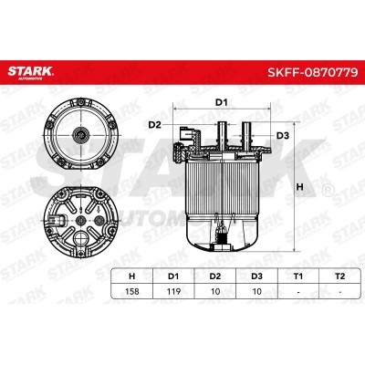 Fuel Filter Stark SKFF-0870779 SKFF-0870779 - photo 7