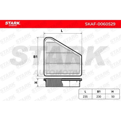 Air Filter Stark SKAF-0060529 SKAF-0060529 - photo 3