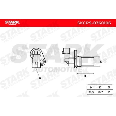 Crankshaft Pulse Sensor Stark SKCPS-0360106 SKCPS-0360106 - photo 3