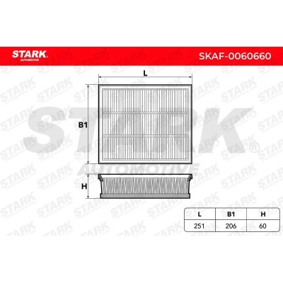 Air Filter Stark SKAF-0060660 SKAF-0060660 - photo 6