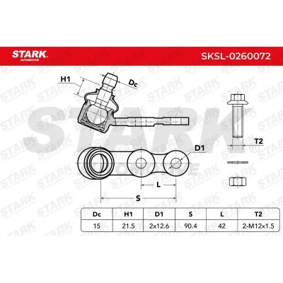 Ball Joint Stark SKSL-0260072 SKSL-0260072 - photo 3