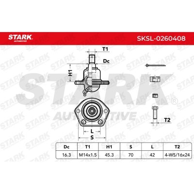 Ball Joint Stark SKSL-0260408 SKSL-0260408 - photo 6