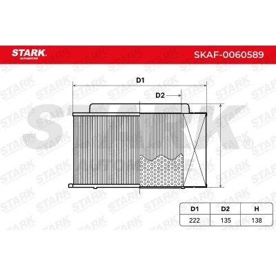 Air Filter Stark SKAF-0060589 SKAF-0060589 - photo 5