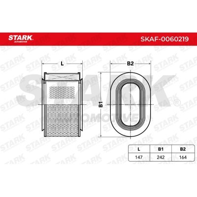 Air Filter Stark SKAF-0060219 SKAF-0060219 - photo 3