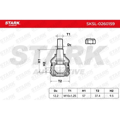 Ball Joint Stark SKSL-0260159 SKSL-0260159 - photo 3