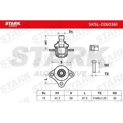 Ball Joint Stark SKSL-0260361 SKSL-0260361 - photo 5