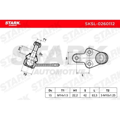 Ball Joint Stark SKSL-0260112 SKSL-0260112 - photo 5