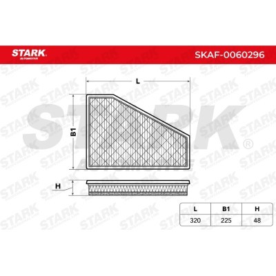 Air Filter Stark SKAF-0060296 SKAF-0060296 - photo 2