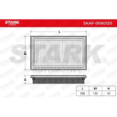 Air Filter Stark SKAF-0060120 SKAF-0060120 - photo 6