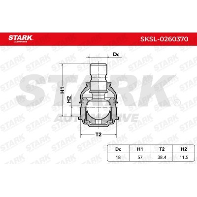 Ball Joint Stark SKSL-0260370 SKSL-0260370 - photo 6