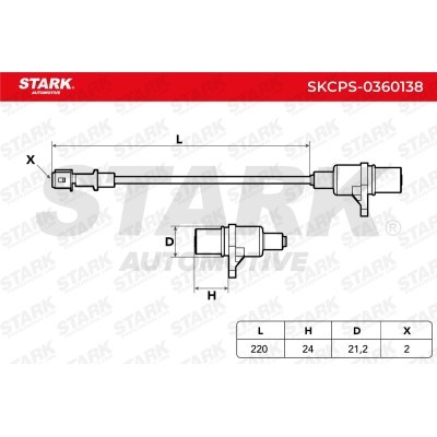 Crankshaft Pulse Sensor Stark SKCPS-0360138 SKCPS-0360138 - photo 6