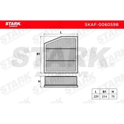 Air Filter Stark SKAF-0060598 SKAF-0060598 - photo 6