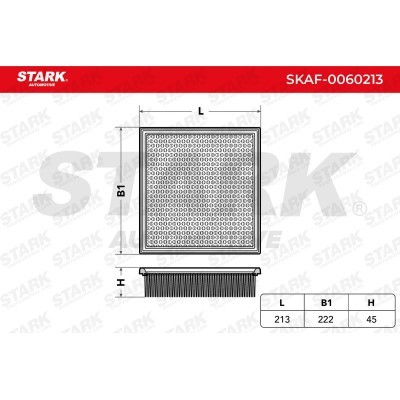 Air Filter Stark SKAF-0060213 SKAF-0060213 - photo 2