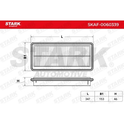 Air Filter Stark SKAF-0060339 SKAF-0060339 - photo 6