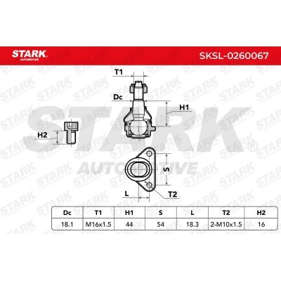 Ball Joint Stark SKSL-0260067 SKSL-0260067 - photo 3