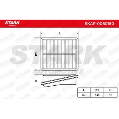 Air Filter Stark SKAF-0060150 SKAF-0060150 - photo 8