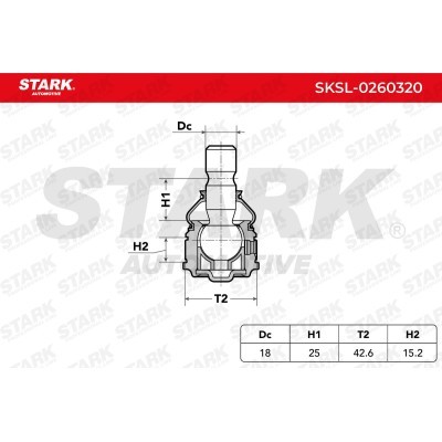 Ball Joint Stark SKSL-0260320 SKSL-0260320 - photo 5