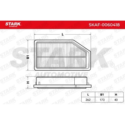 Air Filter Stark SKAF-0060418 SKAF-0060418 - photo 5