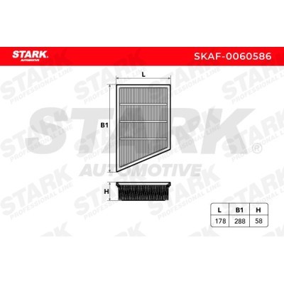 Air Filter Stark SKAF-0060586 SKAF-0060586 - photo 6