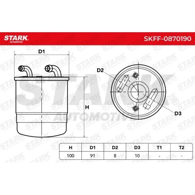 Fuel Filter Stark SKFF-0870190 SKFF-0870190 - photo 6