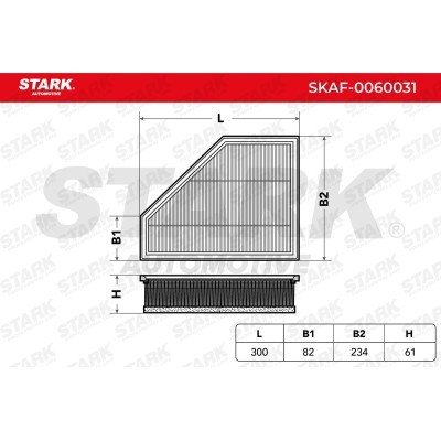 Air Filter Stark SKAF-0060031 SKAF-0060031 - photo 4