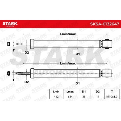 Shock Absorber Stark SKSA-0132647 SKSA-0132647 - photo 9
