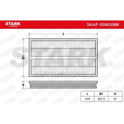 Air Filter Stark SKAF-0060088 SKAF-0060088 - photo 2