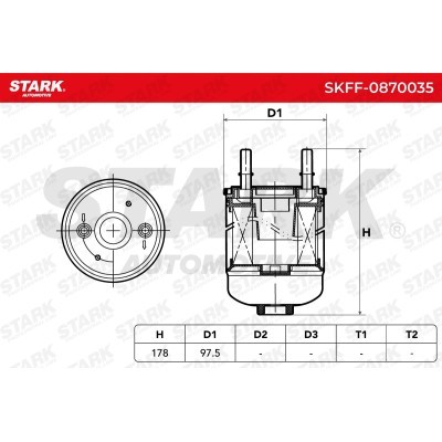 Fuel Filter Stark SKFF-0870035 SKFF-0870035 - photo 6